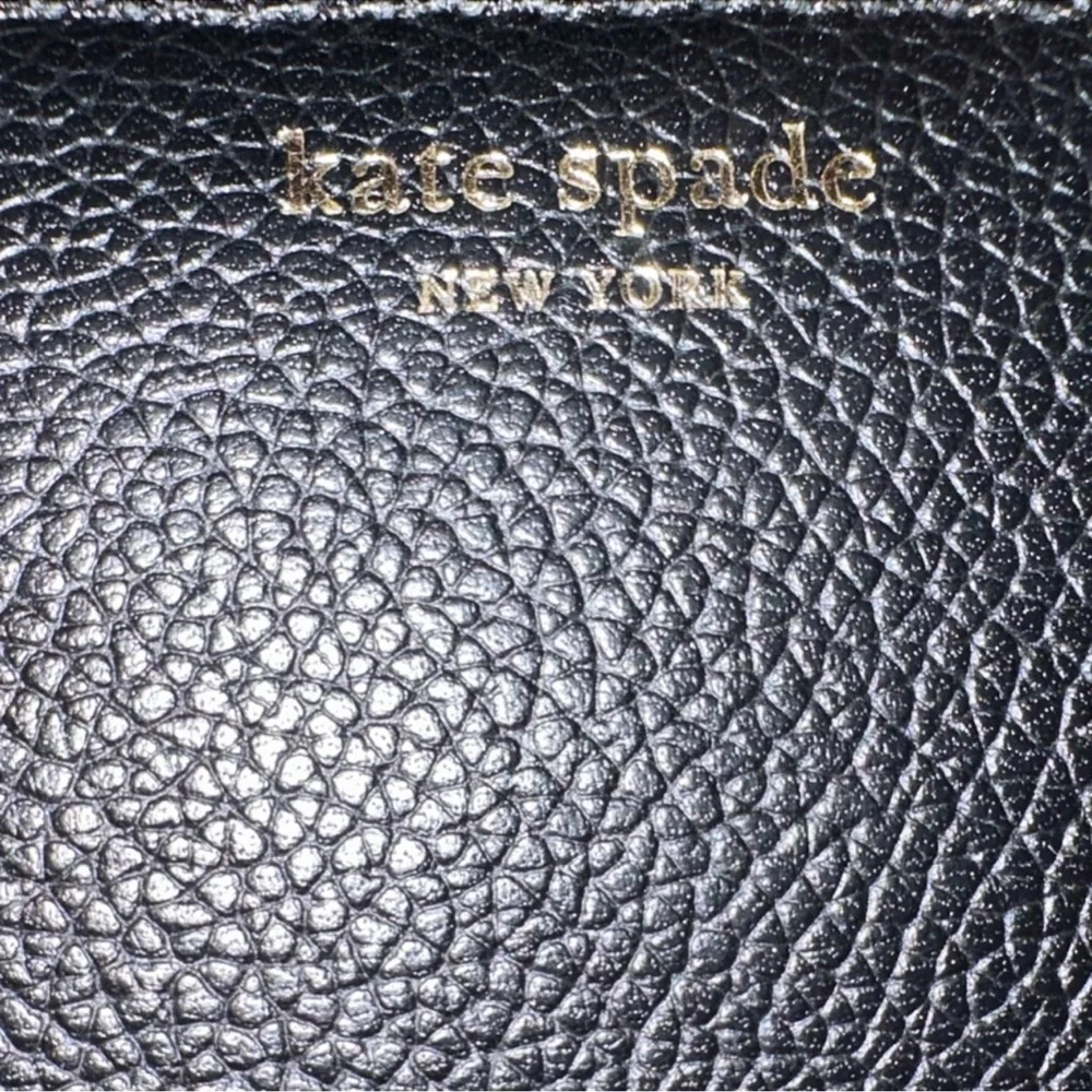 Kate Spade Margaux Pebble Bifold Black Wallet